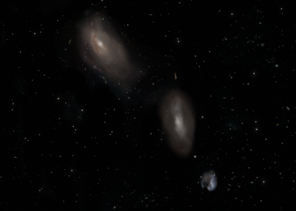 NGC 3169 and NGC 3165